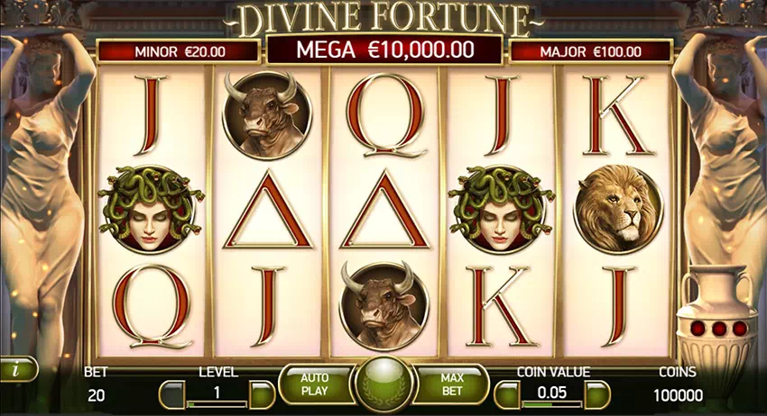Игровой автомат Divine Fortune от NetEnt | Обзор Divine Fortune
